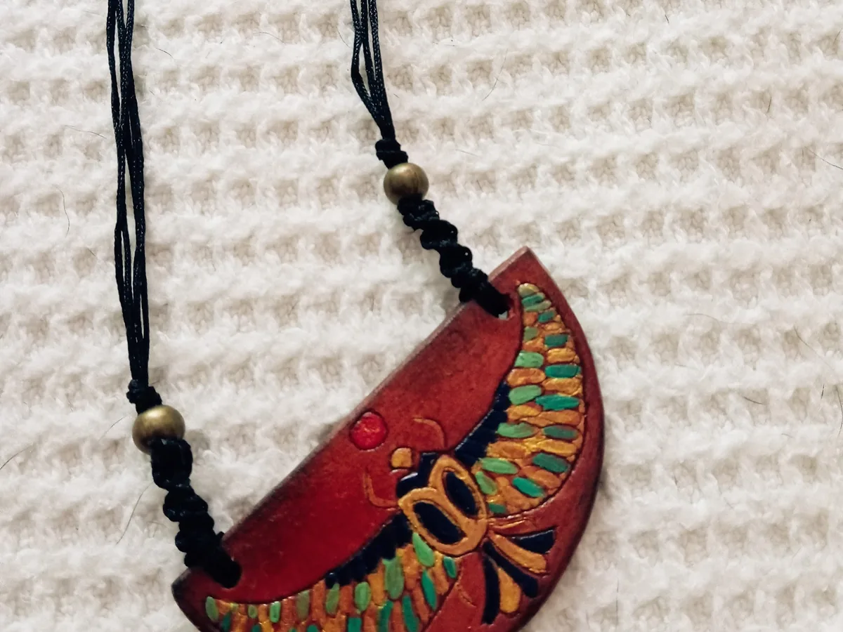 Collar artesanal de PV Boho Arte y Joyería