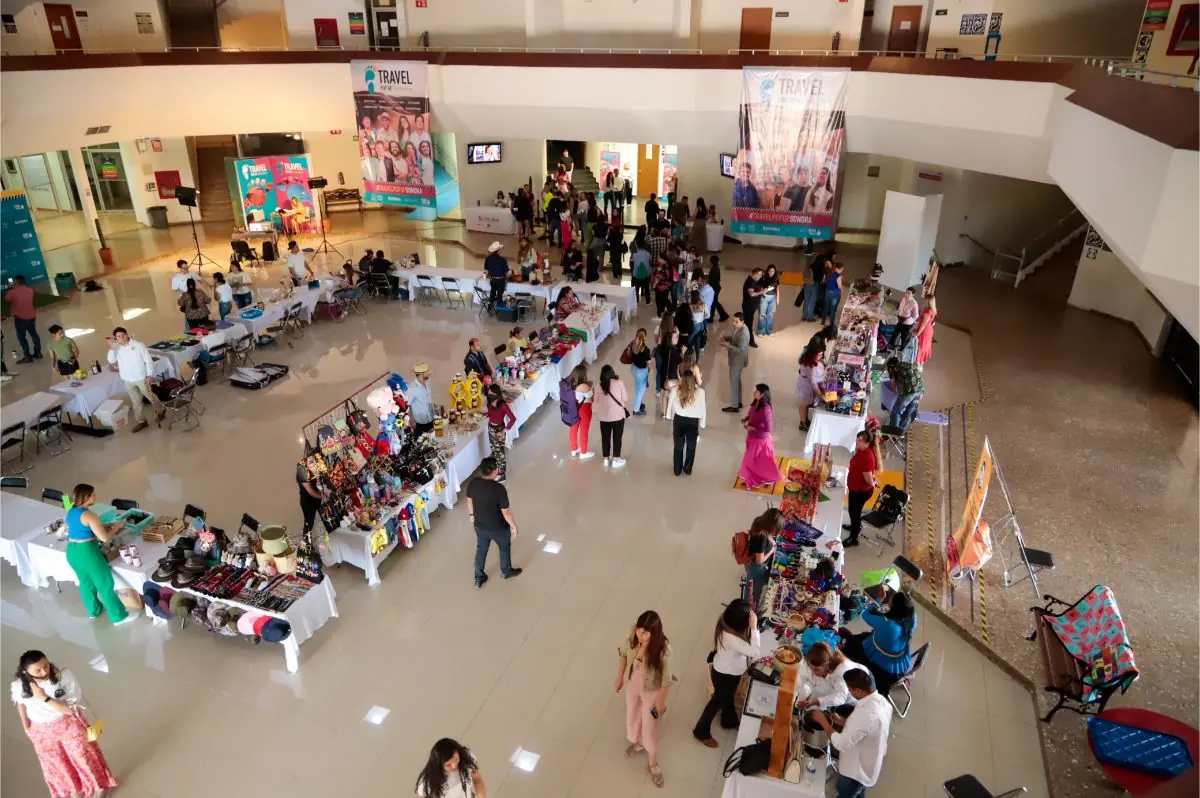 Vista cenital de la Zona Pop Up en Sonora 2023